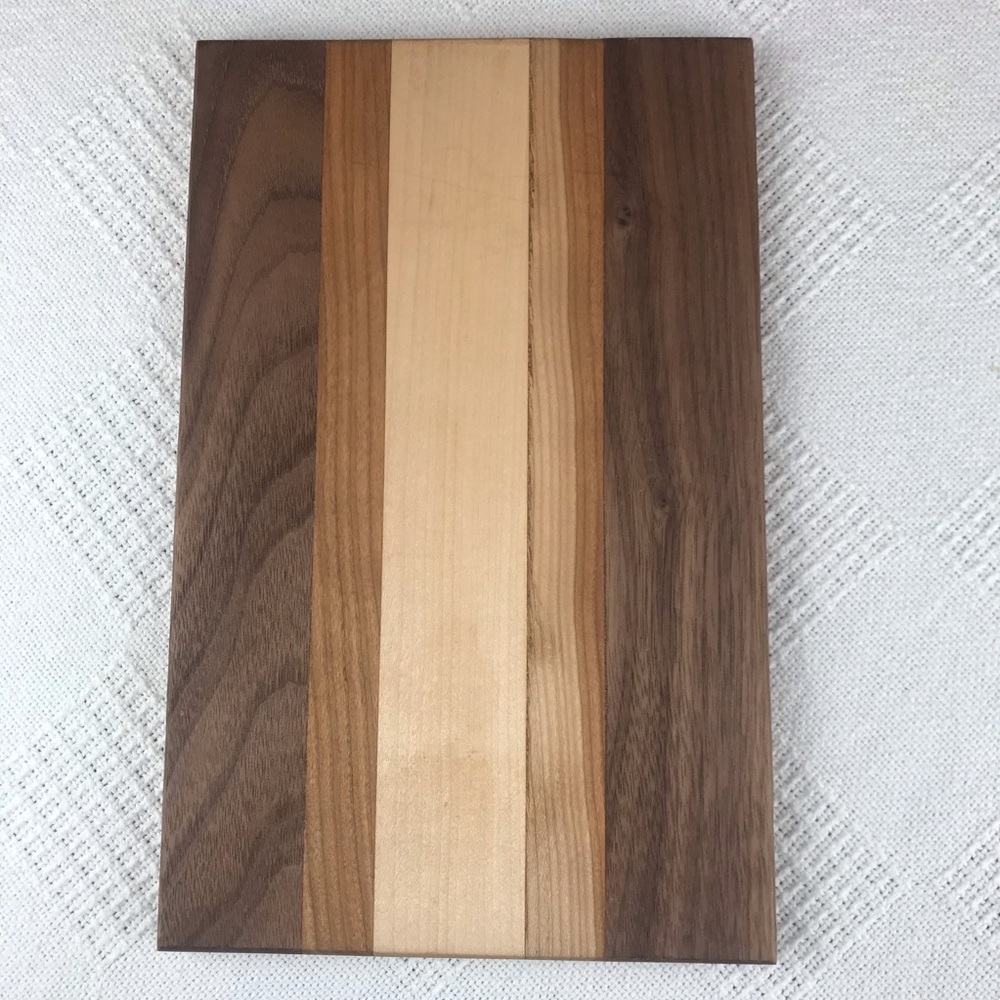 Handcrafted Multicolor Wooden Mini Cutting Board
